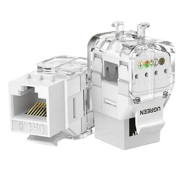 سوکت کیستون Cat6 UTP یوگرین UGREEN مدل80452-NW159 — تصویر ۲
