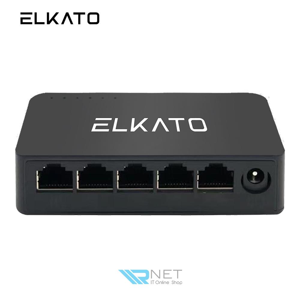 سوئیچ شبکه 5 پورت گیگابیت الکاتو ELKATO مدل الکاتو EL-1SG0500GN — تصویر ۲