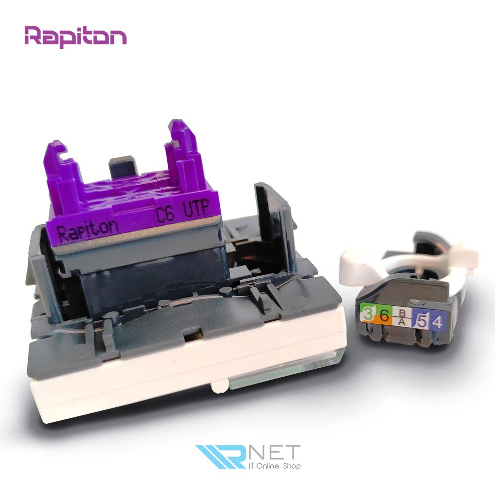 کیستون پهن Cat6 UTP رپیتون مدل RP-KJF180-6UT2 — تصویر ۴