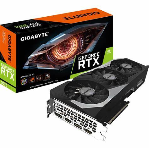 کارت گرافیک استوک گیگابایت GeForce RTX 3070 GAMING OC 8G