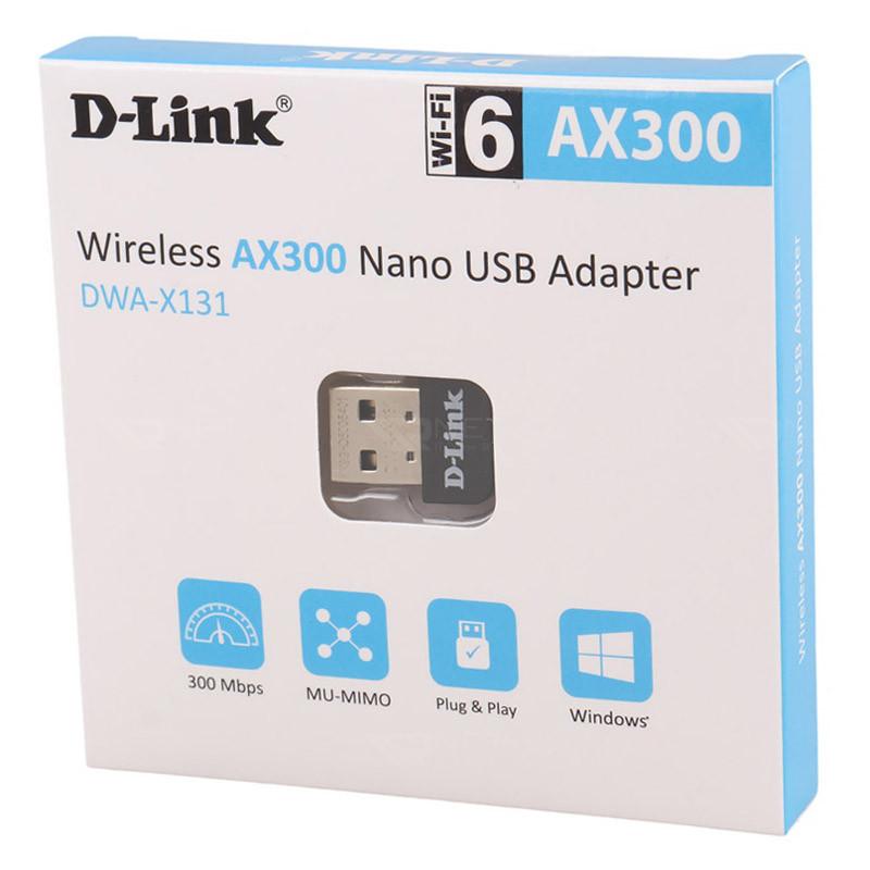 کارت شبکه USB وایرلس AX300 دی لینک مدل D-Link DWA-X131 — تصویر ۳