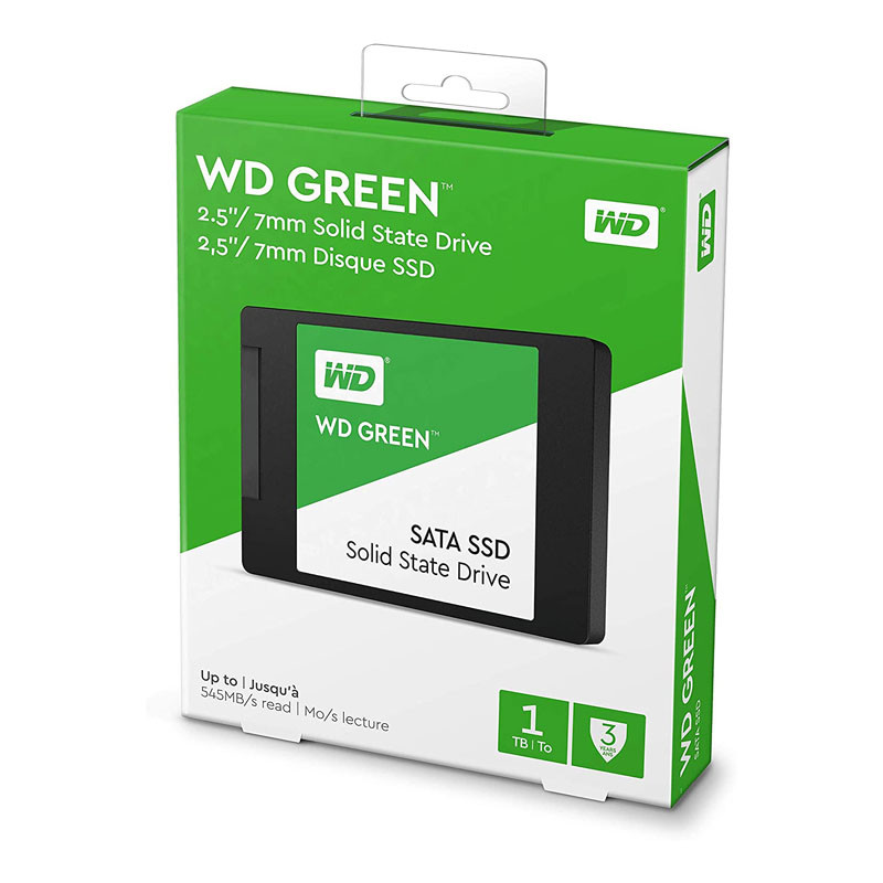 اس اس دی اینترنال وسترن دیجیتال مدل Green ظرفیت 240 گیگابایت