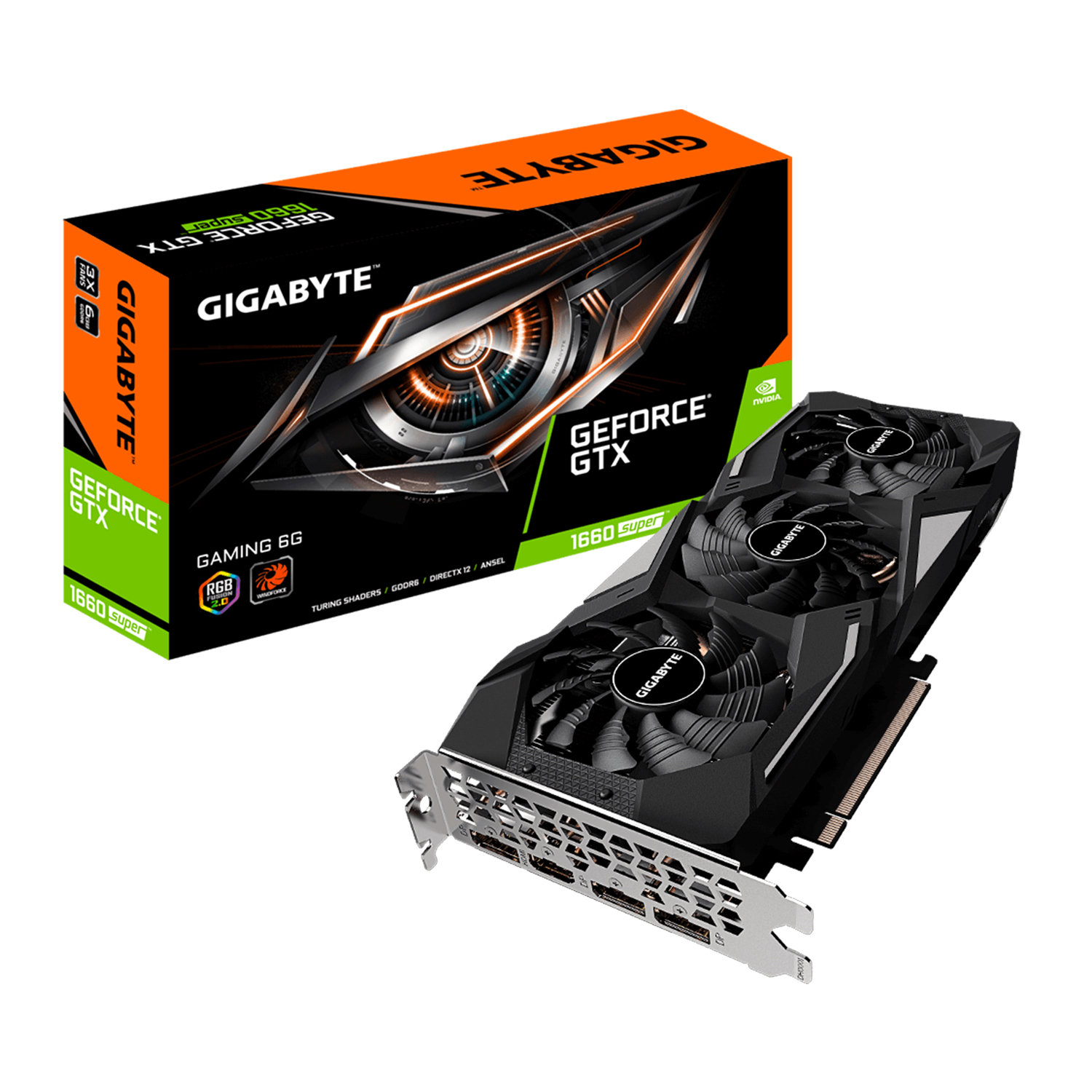 کارت گرافیک استوک Gigabyte GeForce GTX 1660 Super — تصویر ۲
