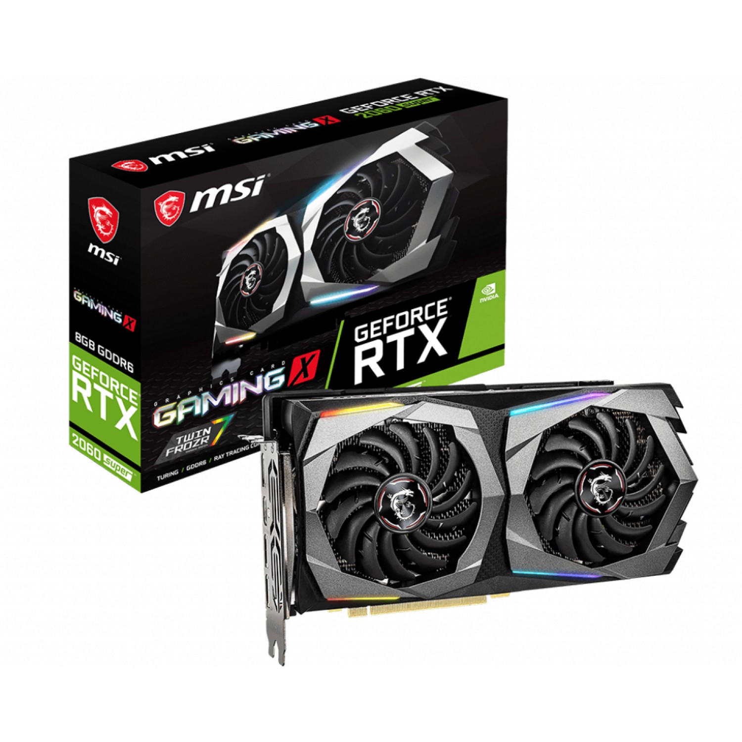 کارت گرافیک استوک MSI GeForce RTX 2060 Super 8G