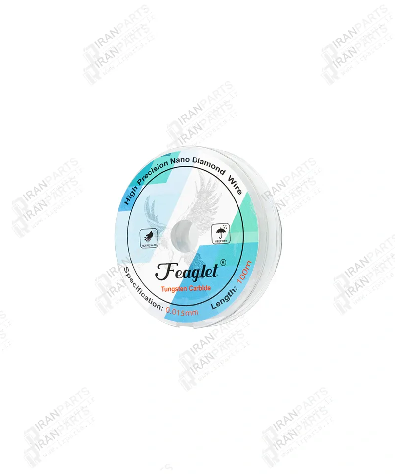 سیم جدا کننده گلس Feaglet 100 متری سایز 0.015mm — تصویر ۲