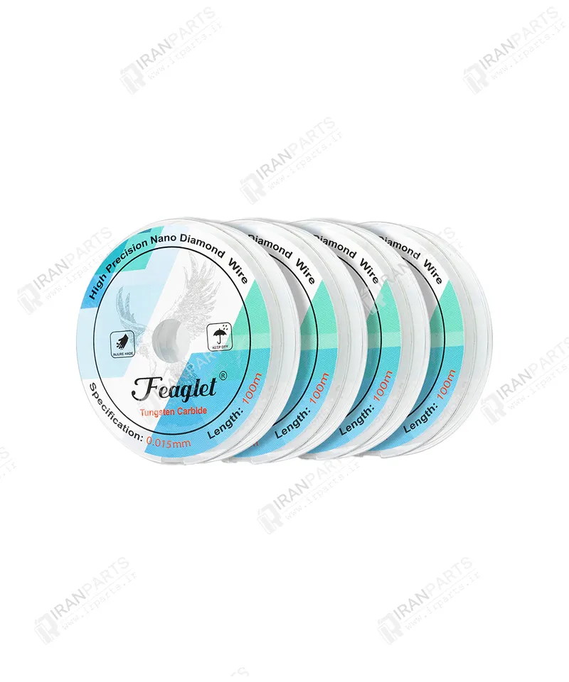 سیم جدا کننده گلس Feaglet 100 متری سایز 0.015mm — تصویر ۳