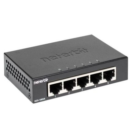 سوئیچ 5 پورت گیگابیت نتربیت Neterbit مدل NGS-1005A — تصویر ۳