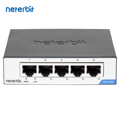 سوئیچ 5 پورت 10/100 نتربیت Neterbit مدل NES-1005C — تصویر ۲