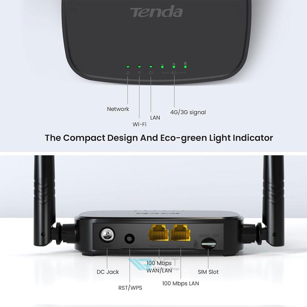 مودم 4G LTE تندا مدل Tenda 4G03 Pro — تصویر ۶