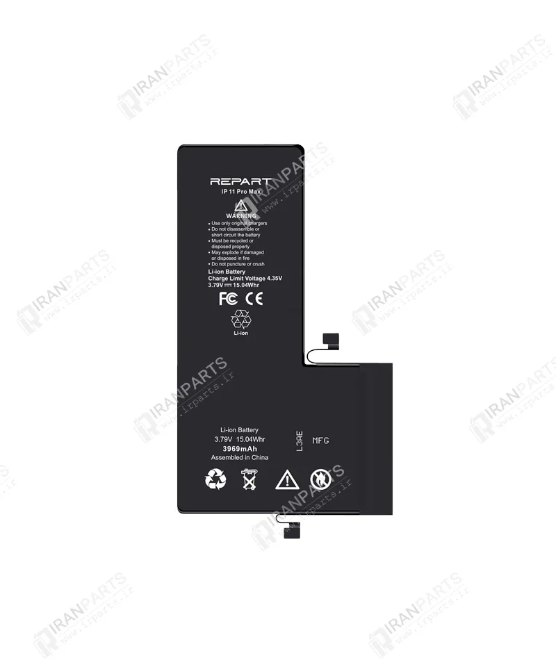 باتری آیفون 11 پرو مکس برند ریپارت | iPhone 11 Pro Max Battery — تصویر ۴