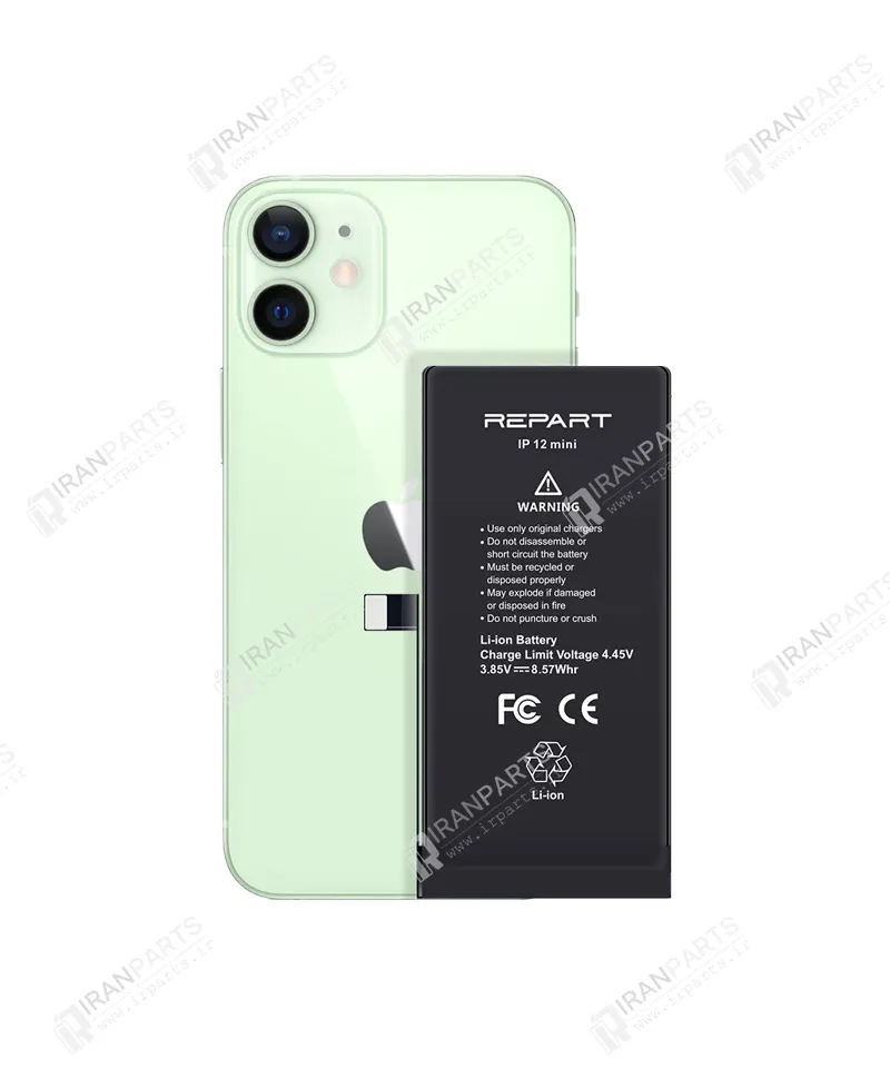 باتری آیفون 12 مینی برند ریپارت | iPhone 12 mini Battery — تصویر ۲