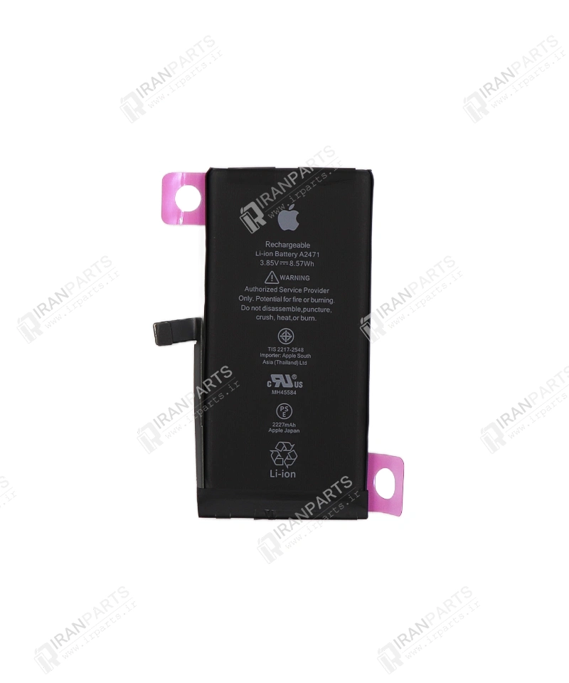 باتری آیفون 12 مینی برند ریپارت | iPhone 12 mini Battery — تصویر ۶