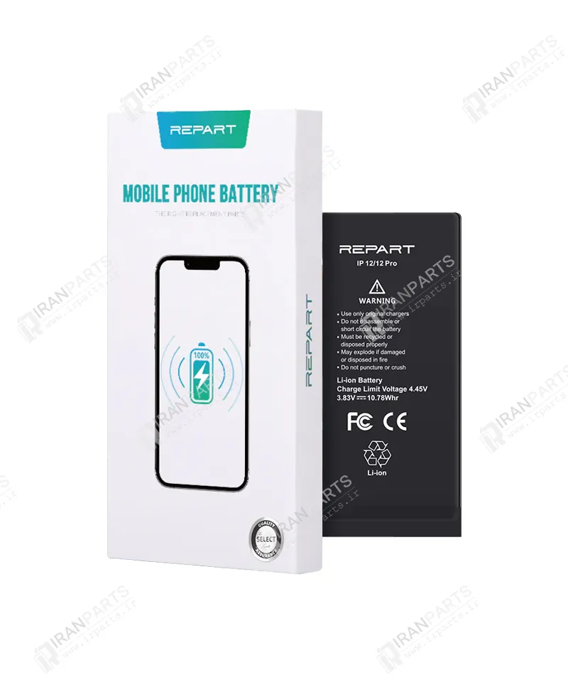 باتری آیفون 12/12 پرو برند ریپارت | iPhone 12/12 Pro Battery — تصویر ۳