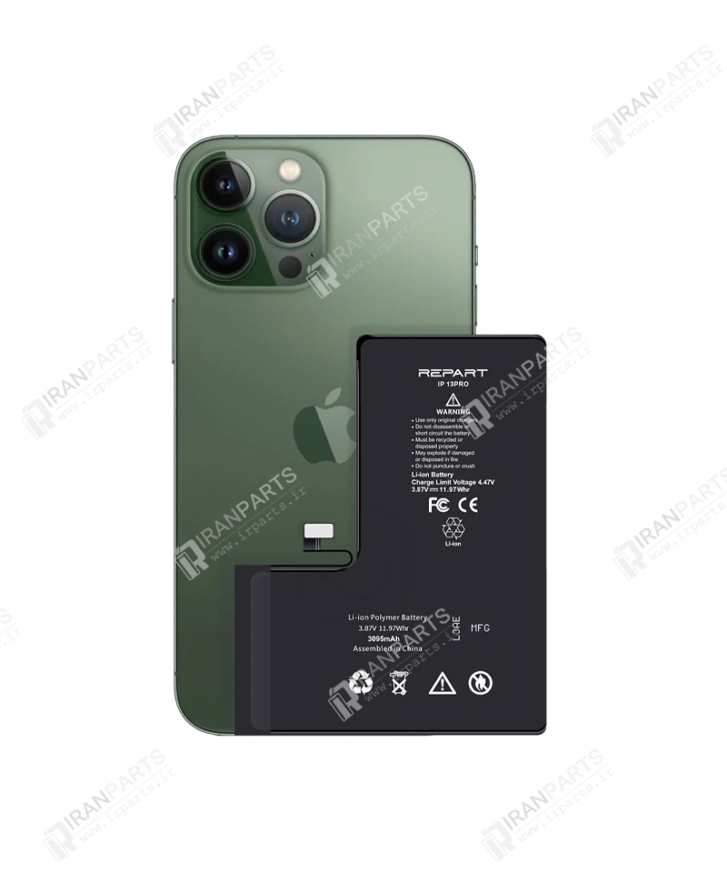 باتری آیفون 13 پرو برند ریپارت | iPhone 13 Pro Battery — تصویر ۲