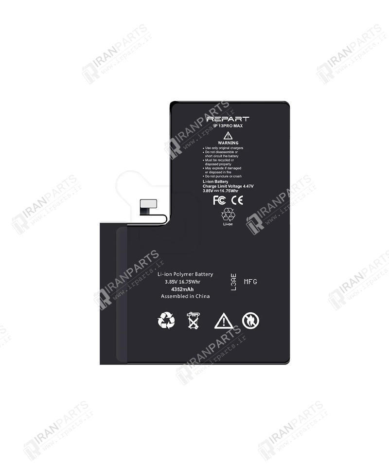 باتری آیفون 13 پرو مکس برند ریپارت | iPhone 13 Pro Max Battery — تصویر ۵