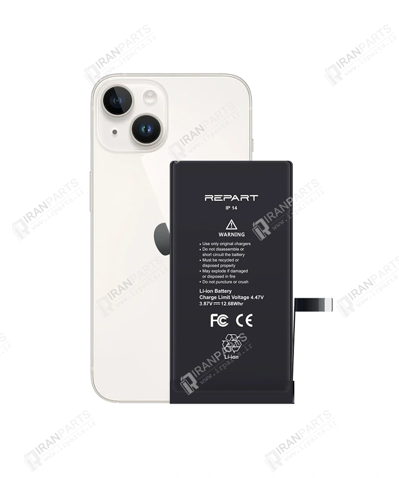 باتری آیفون 14 برند ریپارت | iPhone 14 Battery — تصویر ۲