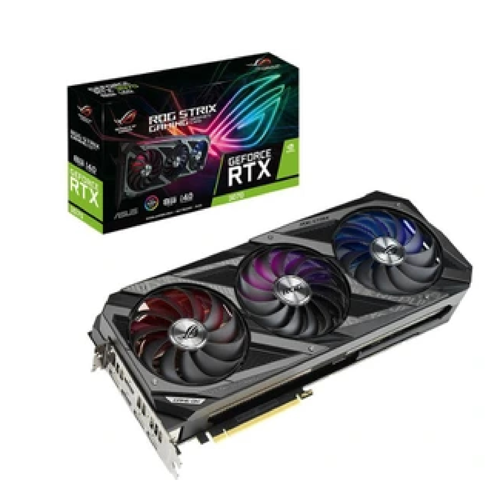 کارت گرافیک استوک ایسوس مدل ROG Strix RTX 3070 Ti O8G