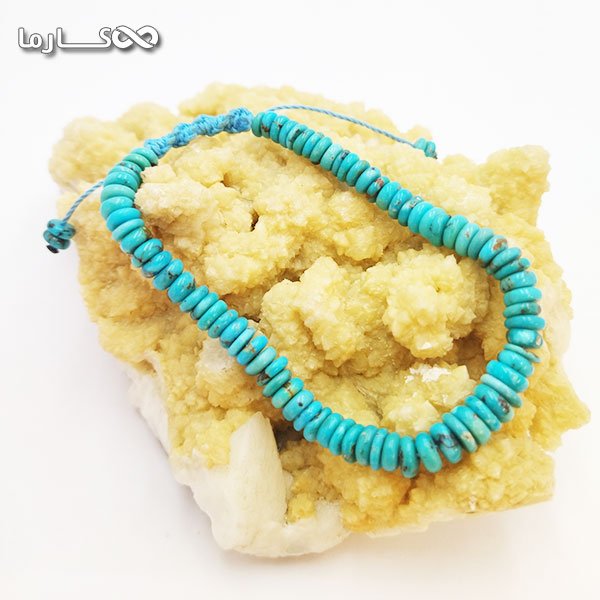 دستبند فیروزه خزامه — تصویر ۵