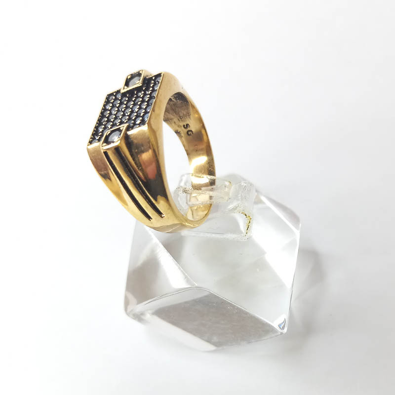 انگشتر طلا روس مردانه (کد55004)