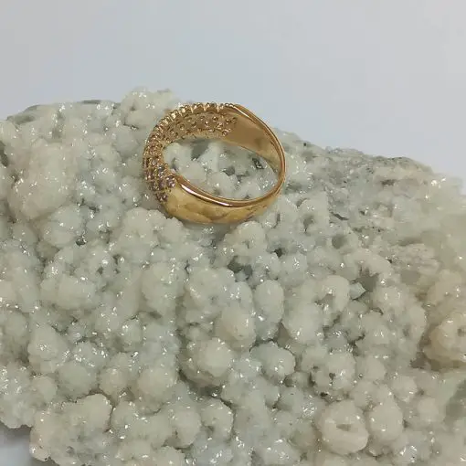 انگشتر طلاروس زنانه پرنس (کد 7807) — تصویر ۸