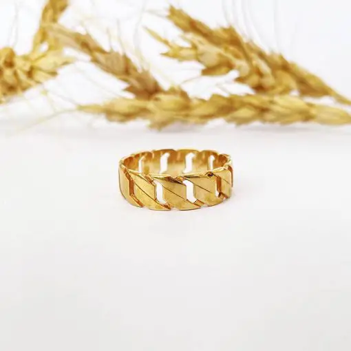 انگشتر طلاروس اسپرت(کد 7811) — تصویر ۷