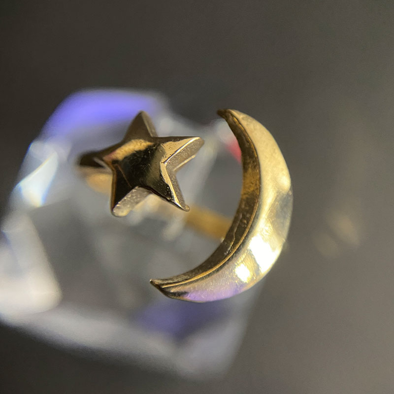 انگشتر طلا روس زنانه (کد 7814) — تصویر ۶