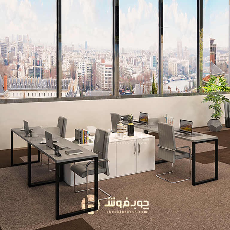 میز گروهی فلزی مدل G138