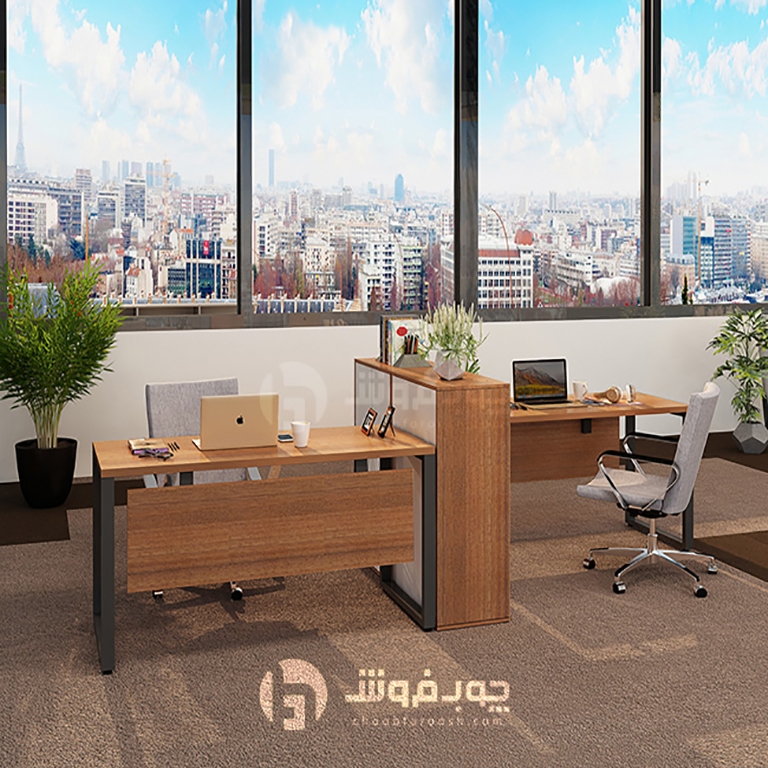 میز کار گروهی دو نفره مدرن مدل G135