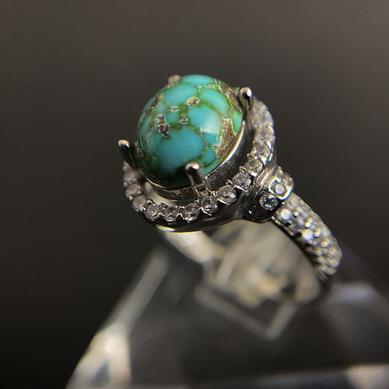 انگشتر فیروزه زنانه (کد 2341)
