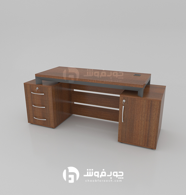 میز مدیریت مدرن اداری مدل K340 — تصویر ۴