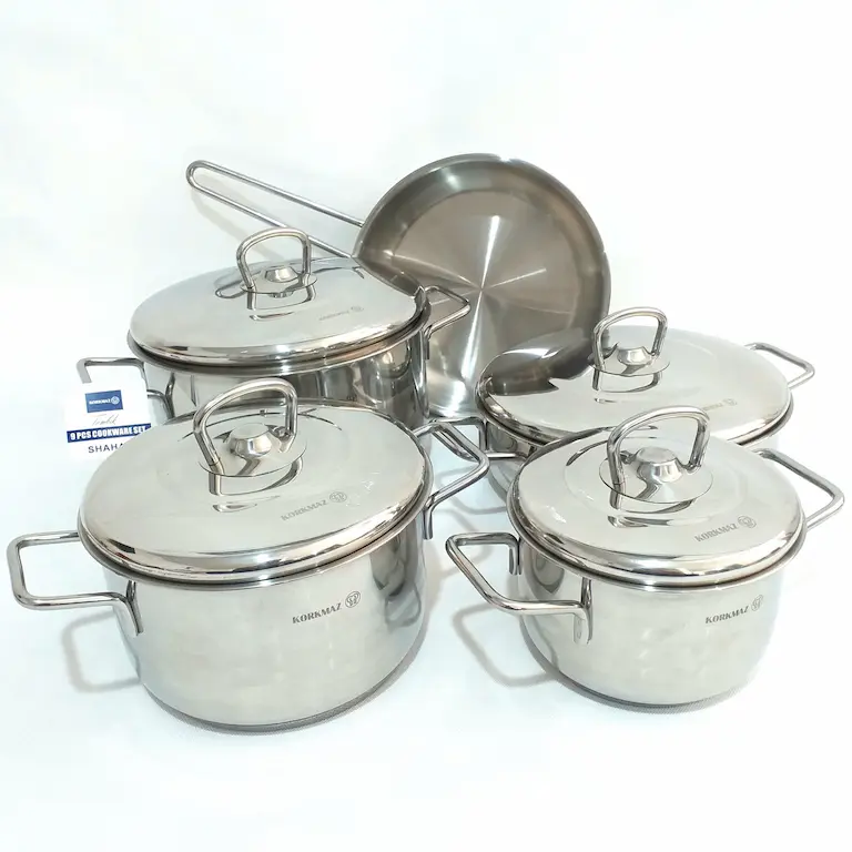 سرویس قابلمه 9 پارچه کرکماز مدل آستارا A-1900 — تصویر ۷