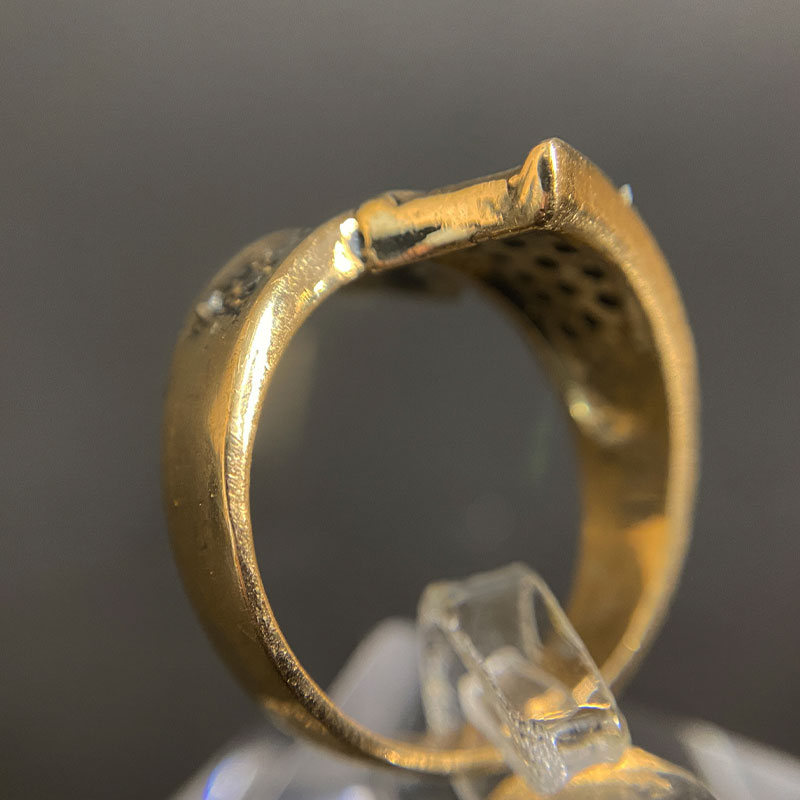 انگشتر طلاروس زنانه (کد 2321) — تصویر ۶