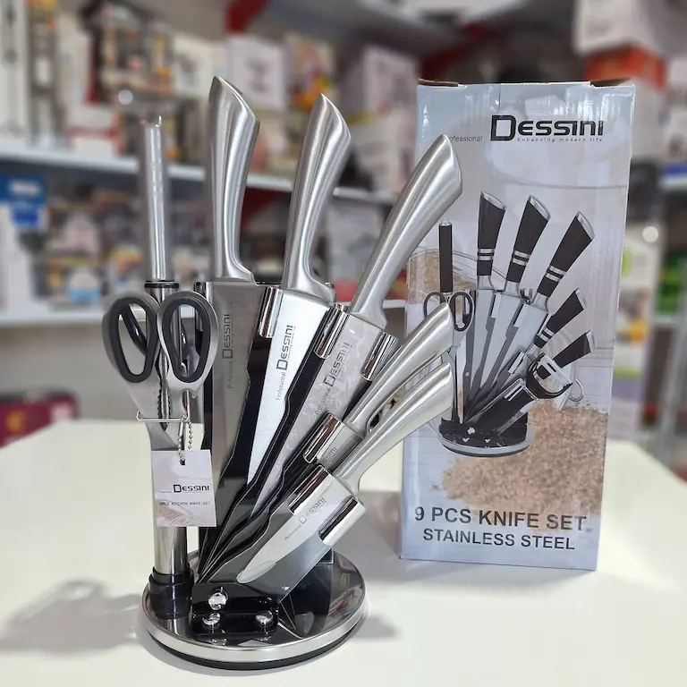 سرویس چاقو دسینی 9 پارچه مدل 5390 — تصویر ۳