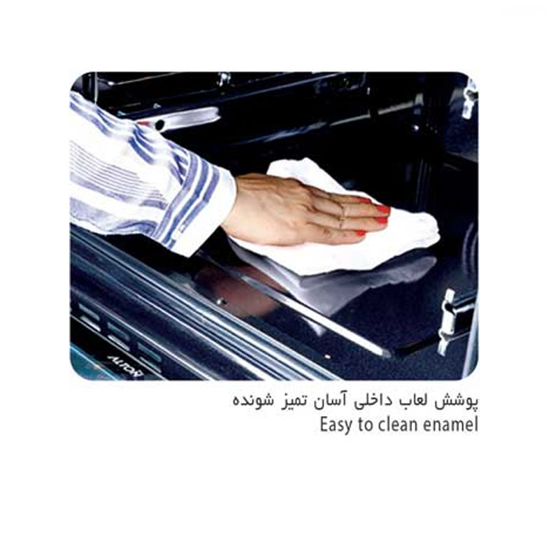 فر توکار برقی دوقلو بخارپز آلتون مدل V504T — تصویر ۷