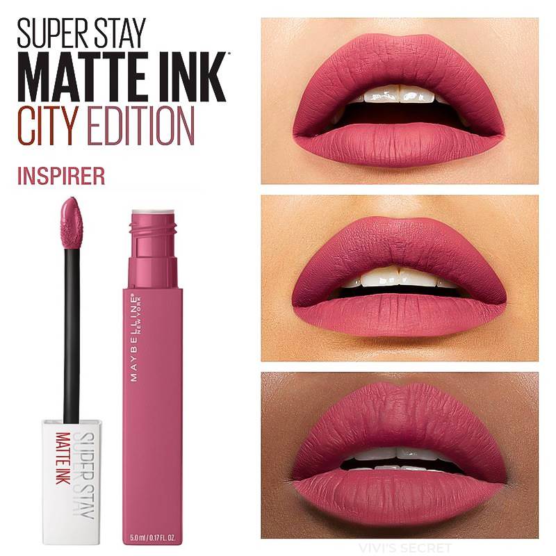رژ لب مایع مات سوپراستی میبلین — تصویر ۴