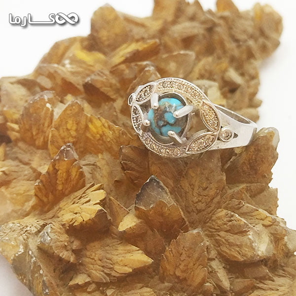انگشتر زنانه فیروزه شجری نیشابوری