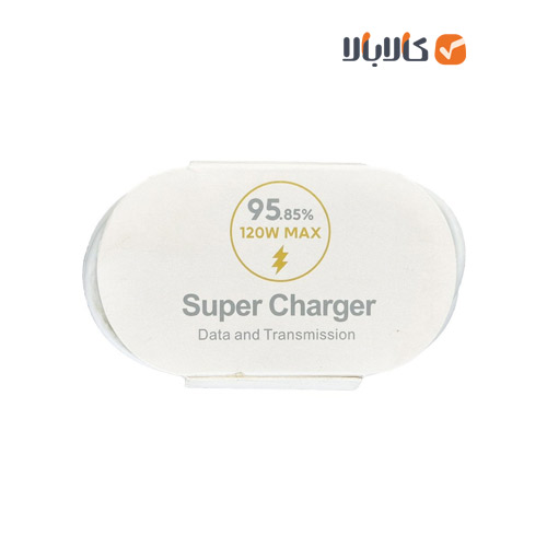 کابل شارژ شیائومی تایپ سی مدل 120W 6A ظرفیت ۱۲۰ وات 6 آمپر با ثانیه شمار — تصویر ۴
