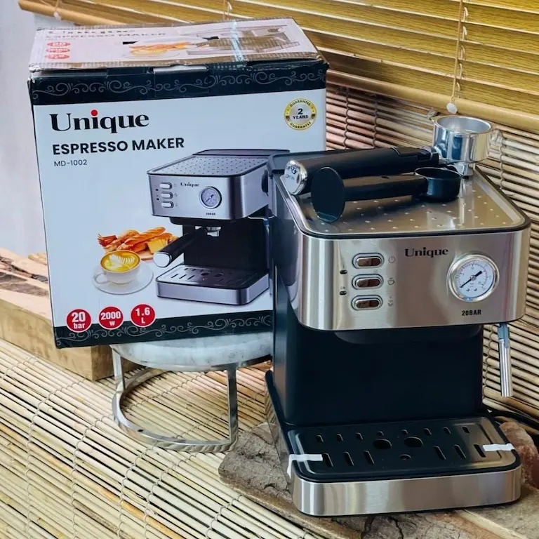 اسپرسوساز یونیک MD-1002 توان 2000 وات 20 بار — تصویر ۵