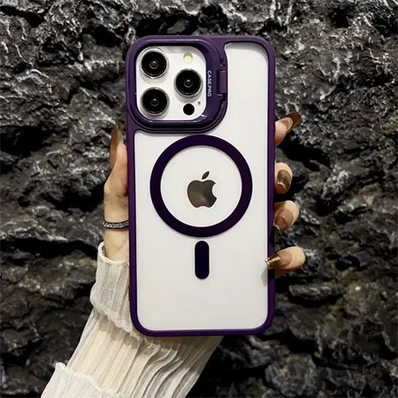 قاب گوشی آیفون مدل استندشو مگ سیف دار مناسب IPhone 16 ProMax — تصویر ۴