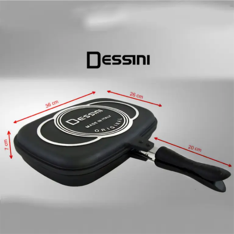 ماهیتابه رژیمی دو طرفه دسینی Dessini سایز 36 — تصویر ۸