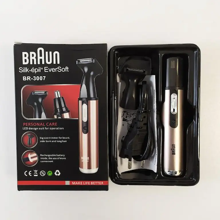 موزن براون بینی، گوش و صورت شارژی مدل BR-3007 — تصویر ۸