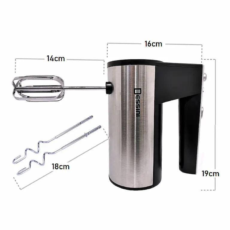 همزن برقی دسینی مدل DS-268 توان 600 وات 5 سرعته — تصویر ۴