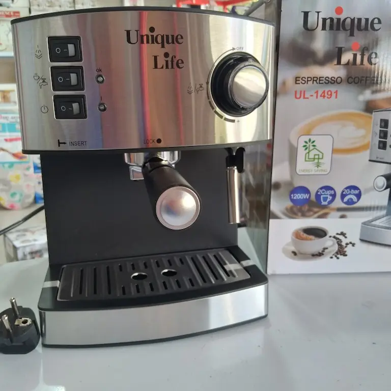 اسپرسو ساز یونیک لایف ۲۰ بار ۱۲۰۰ وات UL-1491 — تصویر ۳