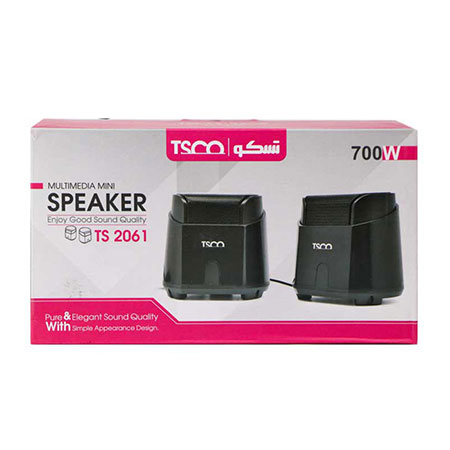 اسپیکر باسیم دسکتاپ تسکو مدل TS-2061 — تصویر ۷