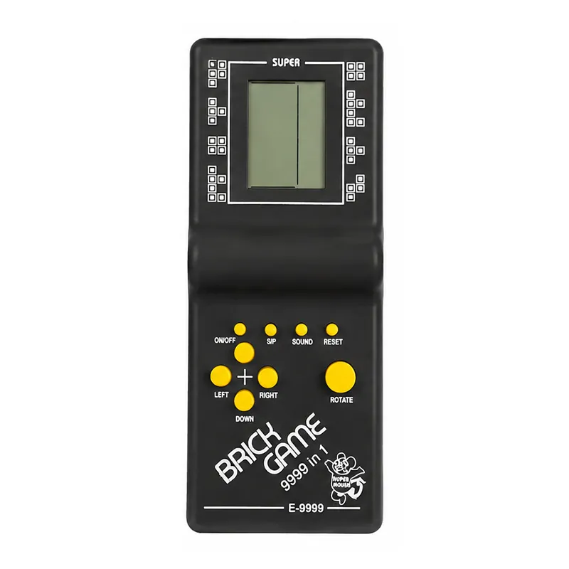 کنسول بازی آتاری دستی Brick Game مدل E-9999 – مشکی — تصویر ۲