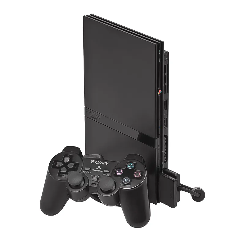 کنسول بازی سونی Sony PlayStation 2 Slim + فلش کپی خور و دسته بازی