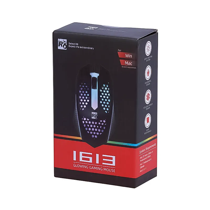 ماوس گیمینگ سیم دار مدل R8 1613 — تصویر ۶