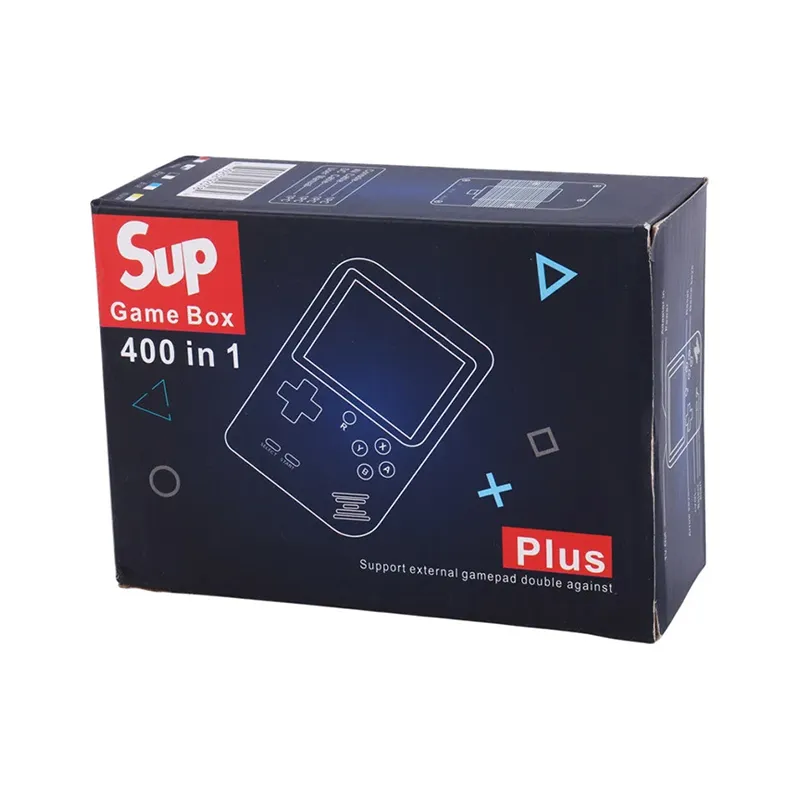 کنسول بازی قابل حمل ساپ گیم باکس مدل 400 SUP Plus – مشکی — تصویر ۶