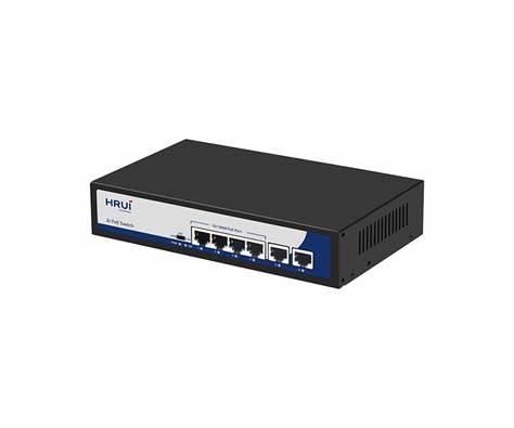 سوئیچ شبکه 4 پورت POE HR902-AF-42N