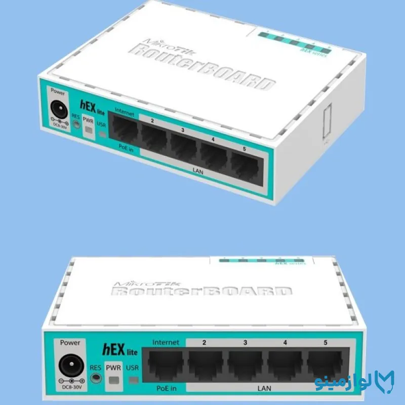 روتر میکروتیک مدل HEX lite _ RB750r2 استوک — تصویر ۳